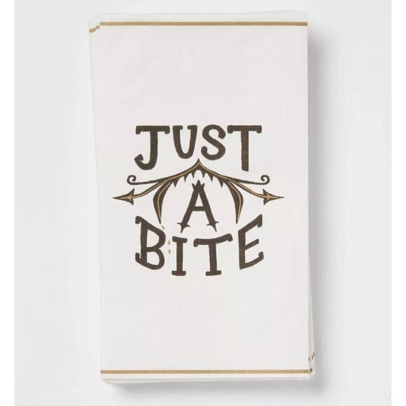 Target Threshold™ (2) 16ct Halloween Disposable Napkins 'Just a Bite' Set of 2 - Picture 2 of 5